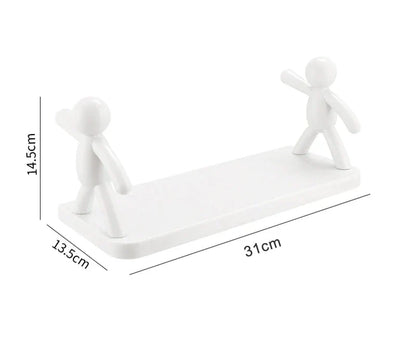 2+1 Gratis | SchnellAblage™ Bohrenfreier Wandaufbewahrungssystem